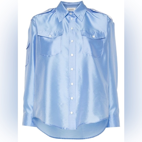 Major Loose-fit satin shirt - Picture 3 of 6